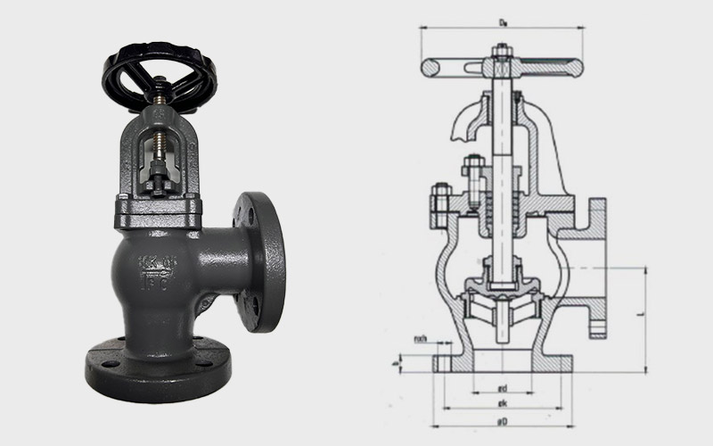 JIS F7308 Glob Vana Köşe Pik - 10K