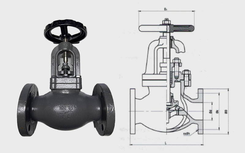 JIS F7309 Glob Vana Düz Pik - 16K