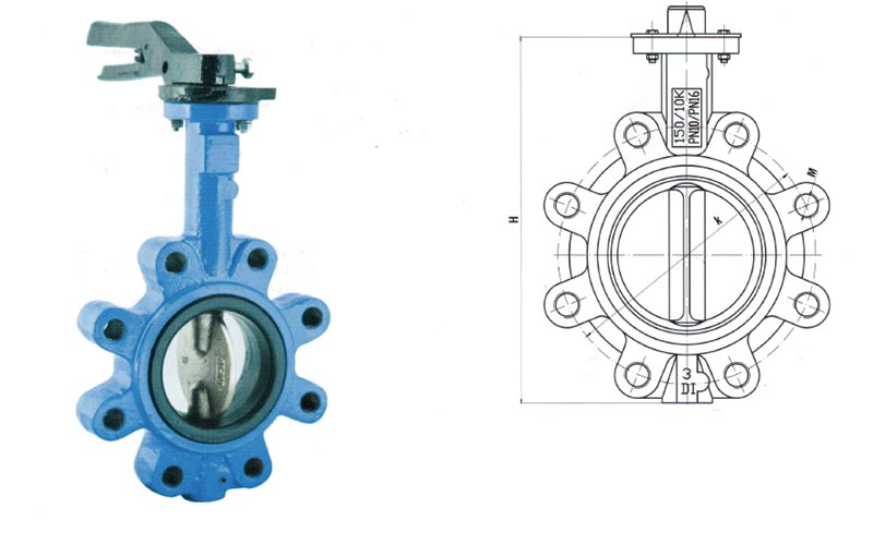 Lug Tip Kelebek Vana