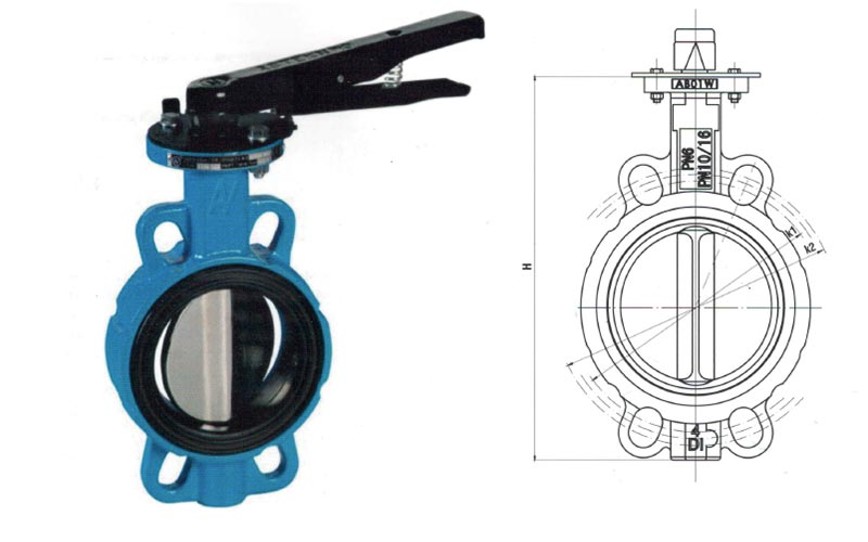 Wafer Tip Kelebek Vana